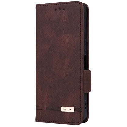 For Sony Xperia 5 V Case Hardware Decor PU Leather Stand Phone Cover