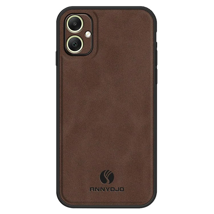 ANNYOJO For Samsung Galaxy A05 4G Case PU Leather+PC+TPU Mobile Phone Back Cover