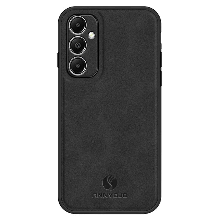 ANNYOJO For Samsung Galaxy A05s 4G Case PU Leather+PC+TPU Shockproof Back Cover
