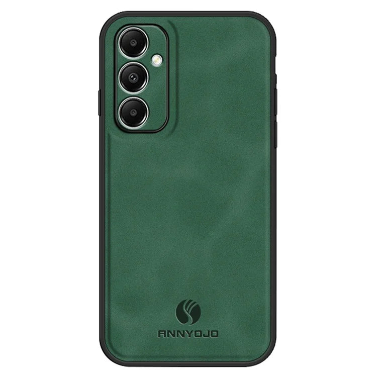 ANNYOJO For Samsung Galaxy A05s 4G Case PU Leather+PC+TPU Shockproof Back Cover