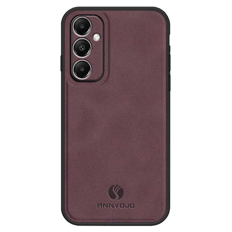 ANNYOJO For Samsung Galaxy A05s 4G Case PU Leather+PC+TPU Shockproof Back Cover