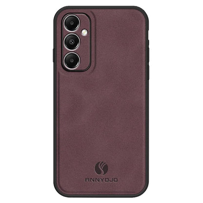 ANNYOJO For Samsung Galaxy A05s 4G Case PU Leather+PC+TPU Shockproof Back Cover