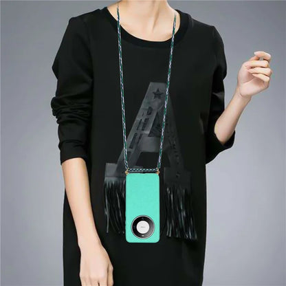 For Huawei Mate 60 Case Shockproof TPU+Wheat Straw Cell Phone Shell with Lanyard