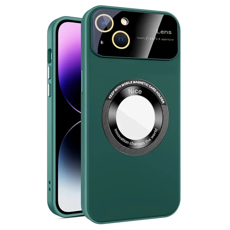 For iPhone 14 Plus Magnetic Case Compatible with MagSafe PC+TPU Phone Cover