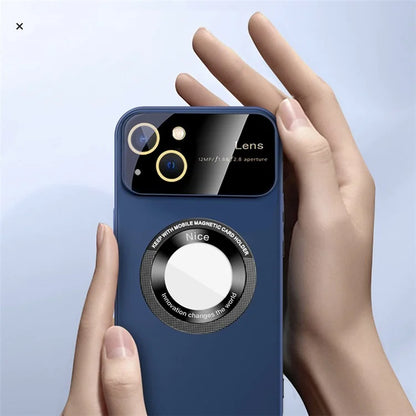 For iPhone 14 Plus Magnetic Case Compatible with MagSafe PC+TPU Phone Cover
