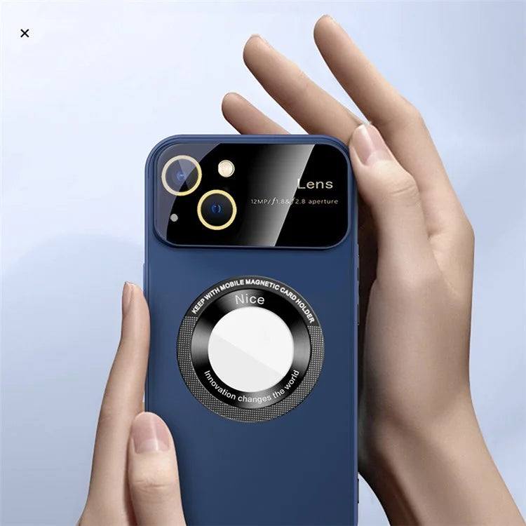 For iPhone 14 Plus Magnetic Case Compatible with MagSafe PC+TPU Phone Cover