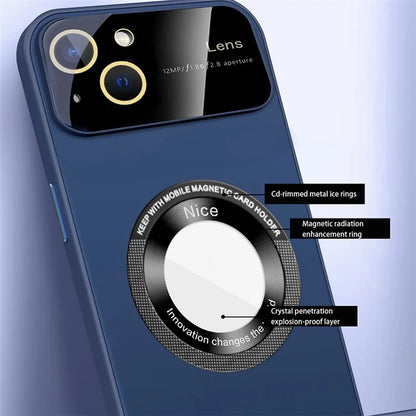 For iPhone 14 Plus Magnetic Case Compatible with MagSafe PC+TPU Phone Cover