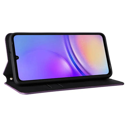 For Samsung Galaxy A05 4G Case Magnetic Closing PU Leather Stand Cover