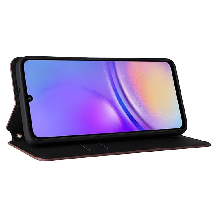 For Samsung Galaxy A05 4G Case Magnetic Closing PU Leather Stand Cover