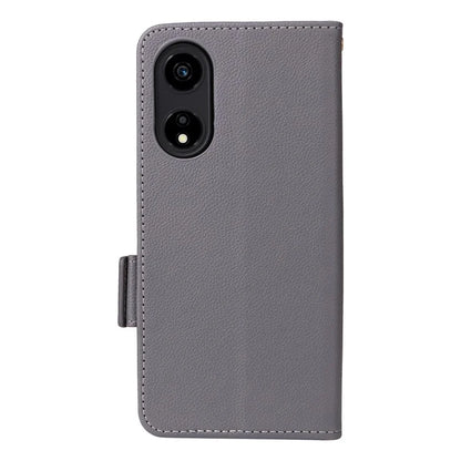 For Honor X5 Plus / Play 40C 5G Case Litchi Texture Flip Phone Shell Leather Cover with Strap