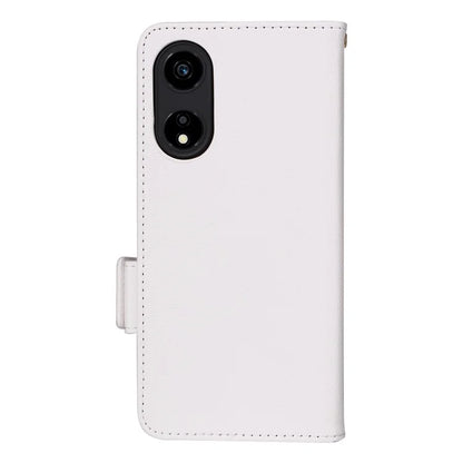 For Honor X5 Plus / Play 40C 5G Case Litchi Texture Flip Phone Shell Leather Cover with Strap