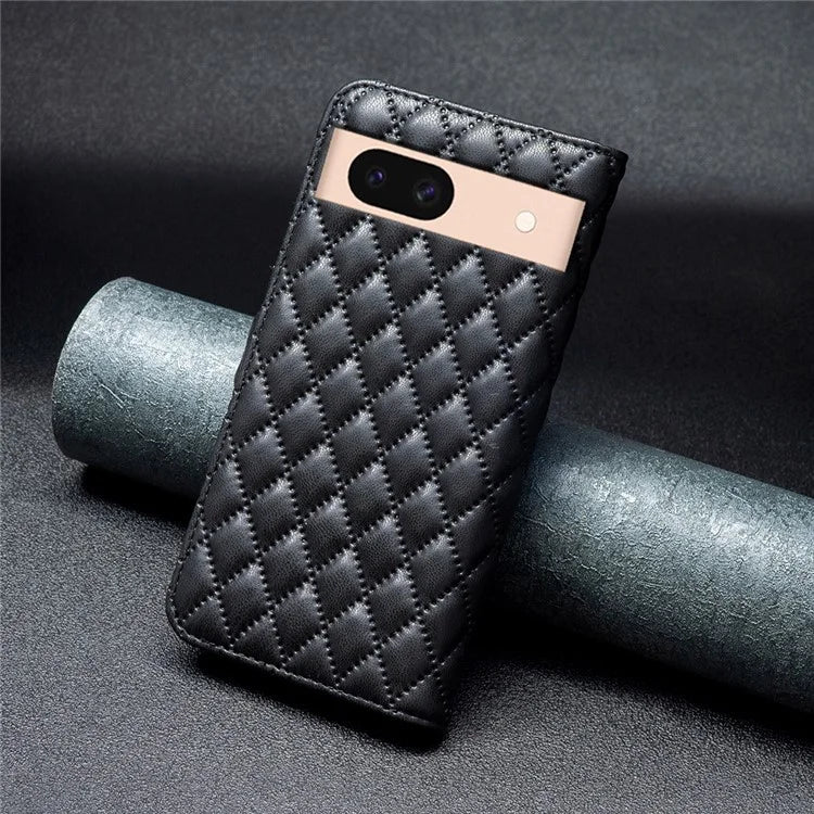 BINFEN COLOR BF Style-14 For Google Pixel 8a Case Wallet Stand Leather Cover