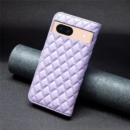 BINFEN COLOR BF Style-14 For Google Pixel 8a Case Wallet Stand Leather Cover