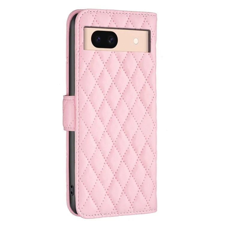 BINFEN COLOR BF Style-14 For Google Pixel 8a Case Wallet Stand Leather Cover