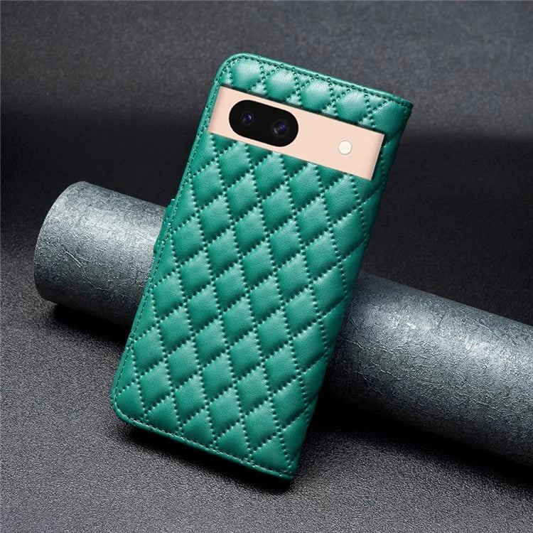 BINFEN COLOR BF Style-14 For Google Pixel 8a Case Wallet Stand Leather Cover