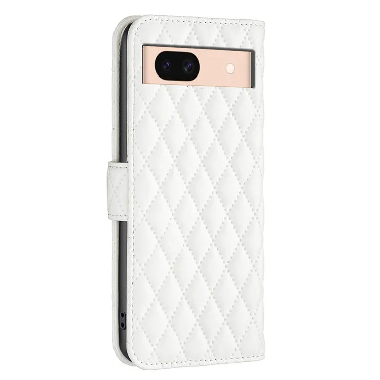 BINFEN COLOR BF Style-14 For Google Pixel 8a Case Wallet Stand Leather Cover