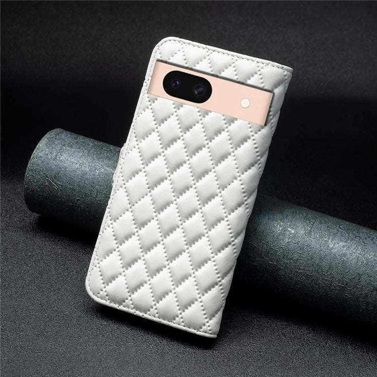 BINFEN COLOR BF Style-14 For Google Pixel 8a Case Wallet Stand Leather Cover
