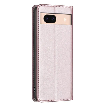 BINFEN COLOR BF18 For Google Pixel 8a Case PU Leather Phone Cover with Card Slots