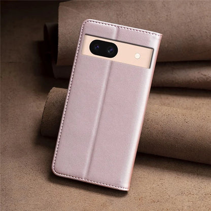 BINFEN COLOR BF18 For Google Pixel 8a Case PU Leather Phone Cover with Card Slots