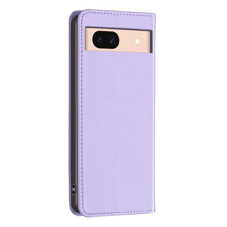 BINFEN COLOR BF18 For Google Pixel 8a Case PU Leather Phone Cover with Card Slots