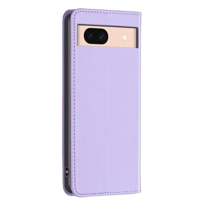BINFEN COLOR BF18 For Google Pixel 8a Case PU Leather Phone Cover with Card Slots
