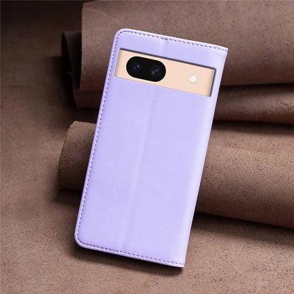 BINFEN COLOR BF18 For Google Pixel 8a Case PU Leather Phone Cover with Card Slots