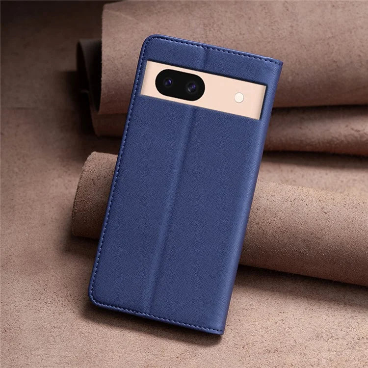 BINFEN COLOR BF18 For Google Pixel 8a Case PU Leather Phone Cover with Card Slots