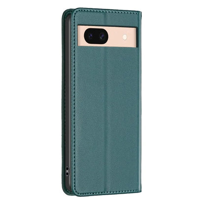 BINFEN COLOR BF18 For Google Pixel 8a Case PU Leather Phone Cover with Card Slots