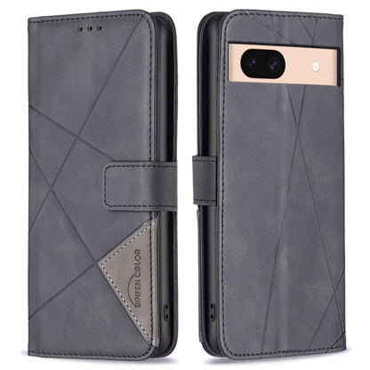 BINFEN COLOR BF05 For Google Pixel 8a Case Phone Wallet Cover PU Leather Shell