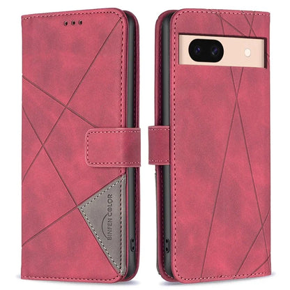 BINFEN COLOR BF05 For Google Pixel 8a Case Phone Wallet Cover PU Leather Shell