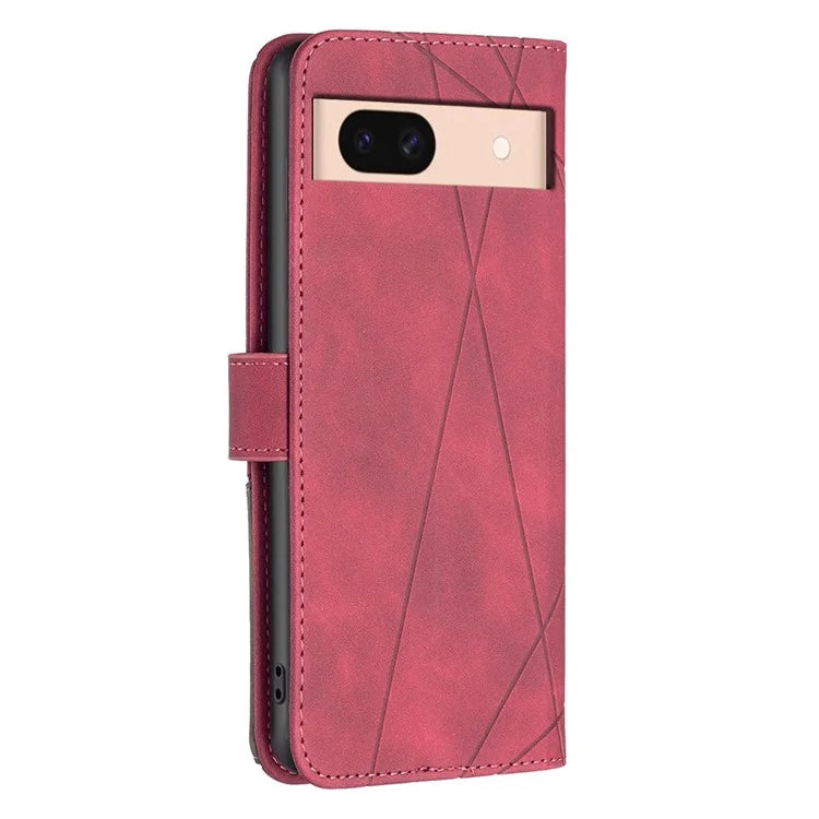 BINFEN COLOR BF05 For Google Pixel 8a Case Phone Wallet Cover PU Leather Shell