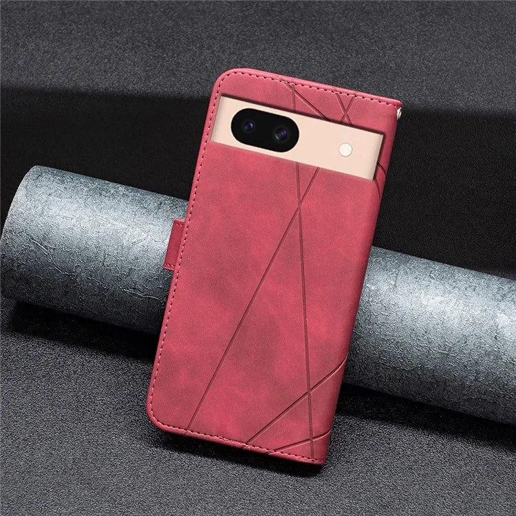 BINFEN COLOR BF05 For Google Pixel 8a Case Phone Wallet Cover PU Leather Shell