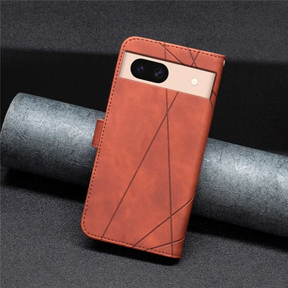 BINFEN COLOR BF05 For Google Pixel 8a Case Phone Wallet Cover PU Leather Shell