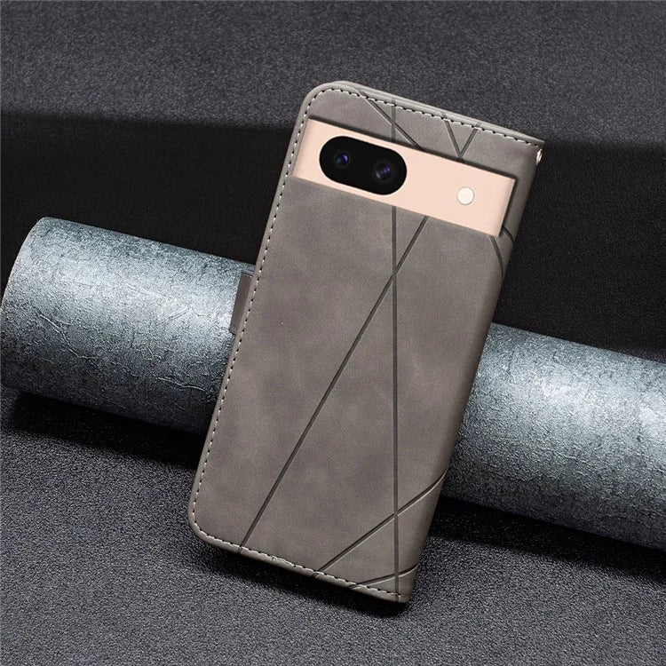 BINFEN COLOR BF05 For Google Pixel 8a Case Phone Wallet Cover PU Leather Shell