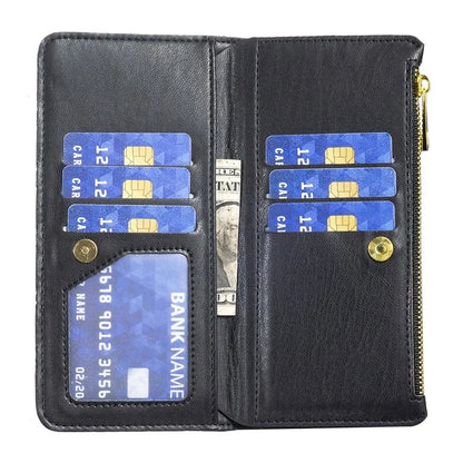 BINFEN COLOR BF Style-15 For Google Pixel 8a Case Zipper Wallet Leather Stand Cover