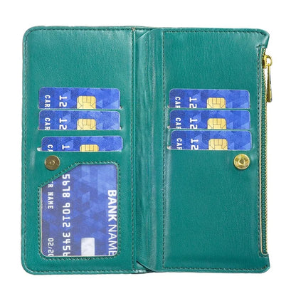 BINFEN COLOR BF Style-15 For Google Pixel 8a Case Zipper Wallet Leather Stand Cover