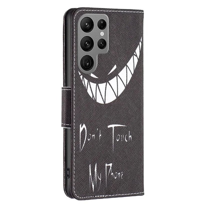 For Samsung Galaxy S24 Ultra Case Wallet Pattern Printing Phone Cover
