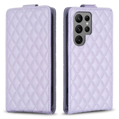 BF30 For Samsung Galaxy S24 Ultra Case Vertical Flip Phone Cover with Card Holder