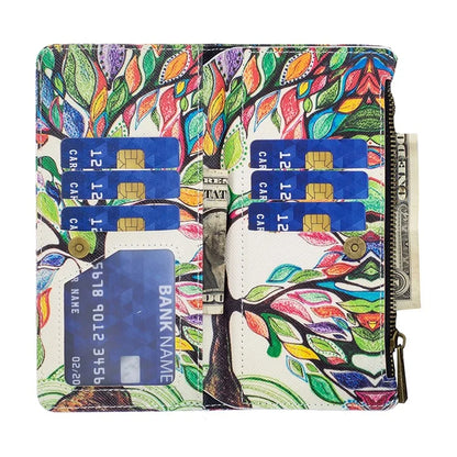 BF03 Zipper Wallet Cover for Samsung Galaxy S24 Ultra Leather Case Stand