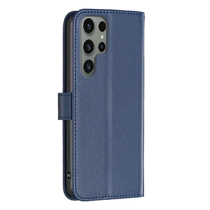 BINFEN COLOR BF17 For Samsung Galaxy S24 Ultra Leather Case Stand Phone Cover