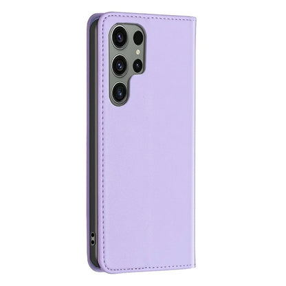 BINFEN COLOR BF18 For Samsung Galaxy S24 Ultra Case Card Holder Magnetic Closing Cover