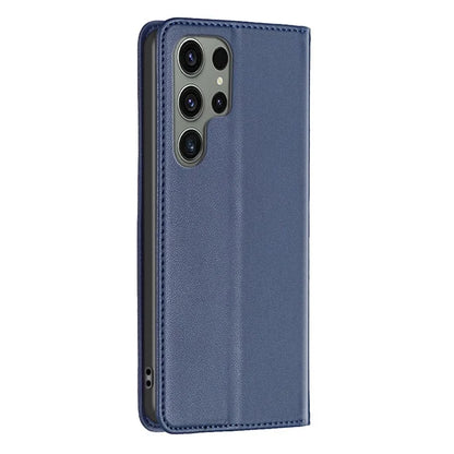 BINFEN COLOR BF18 For Samsung Galaxy S24 Ultra Case Card Holder Magnetic Closing Cover
