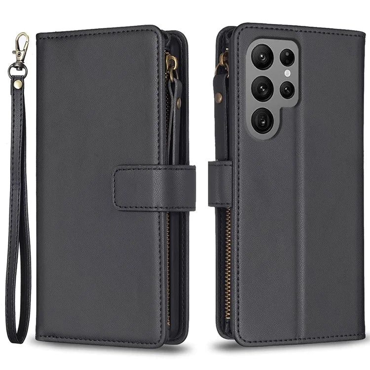 BF Style-19 for Samsung Galaxy S24 Ultra Case Wallet PU Leather Stand Phone Cover