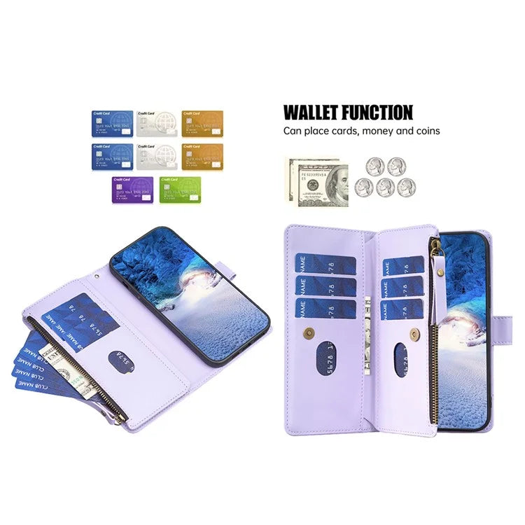 BF Style-19 for Samsung Galaxy S24 Ultra Case Wallet PU Leather Stand Phone Cover