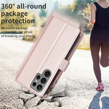 BF Style-19 for Samsung Galaxy S24 Ultra Case Wallet PU Leather Stand Phone Cover