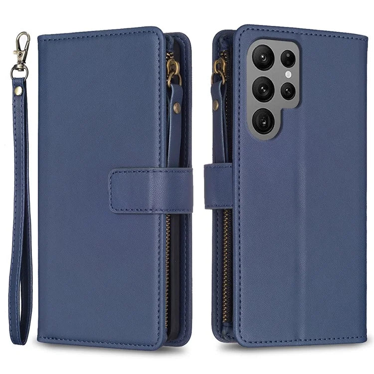 BF Style-19 for Samsung Galaxy S24 Ultra Case Wallet PU Leather Stand Phone Cover