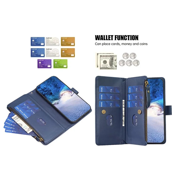 BF Style-19 for Samsung Galaxy S24 Ultra Case Wallet PU Leather Stand Phone Cover