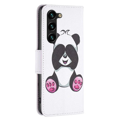 For Samsung Galaxy S24+ Case Magnetic Clasp Leather Wallet Cover