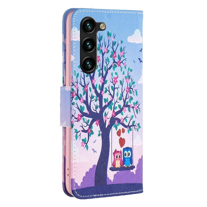 For Samsung Galaxy S24+ Case Magnetic Clasp Leather Wallet Cover