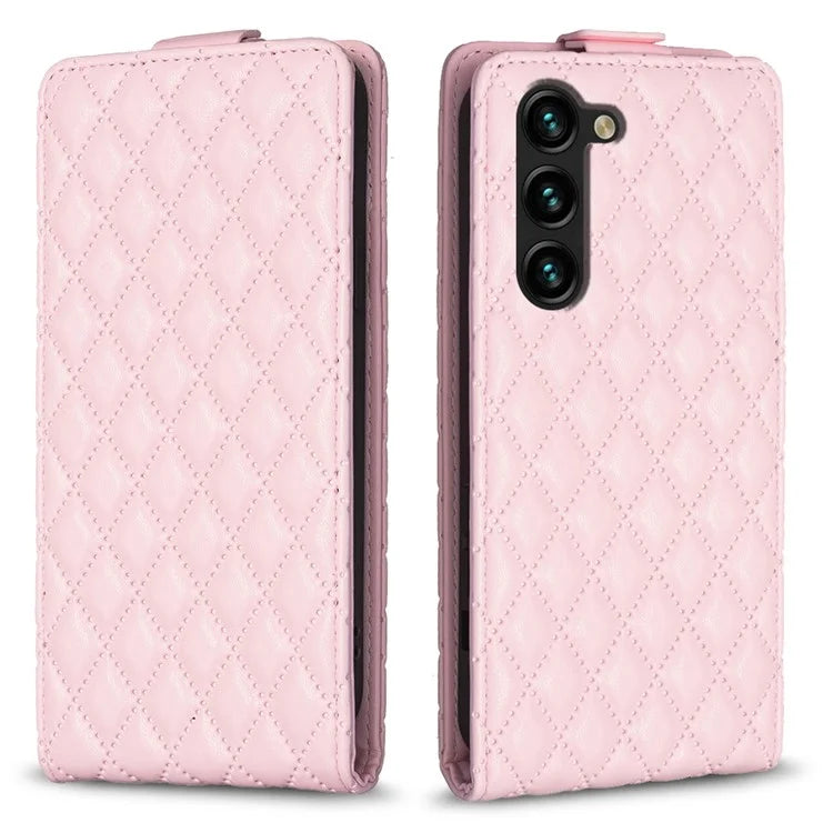 BF30 For Samsung Galaxy S24+ Case Card Holder Stand Cover with Vertical Flip